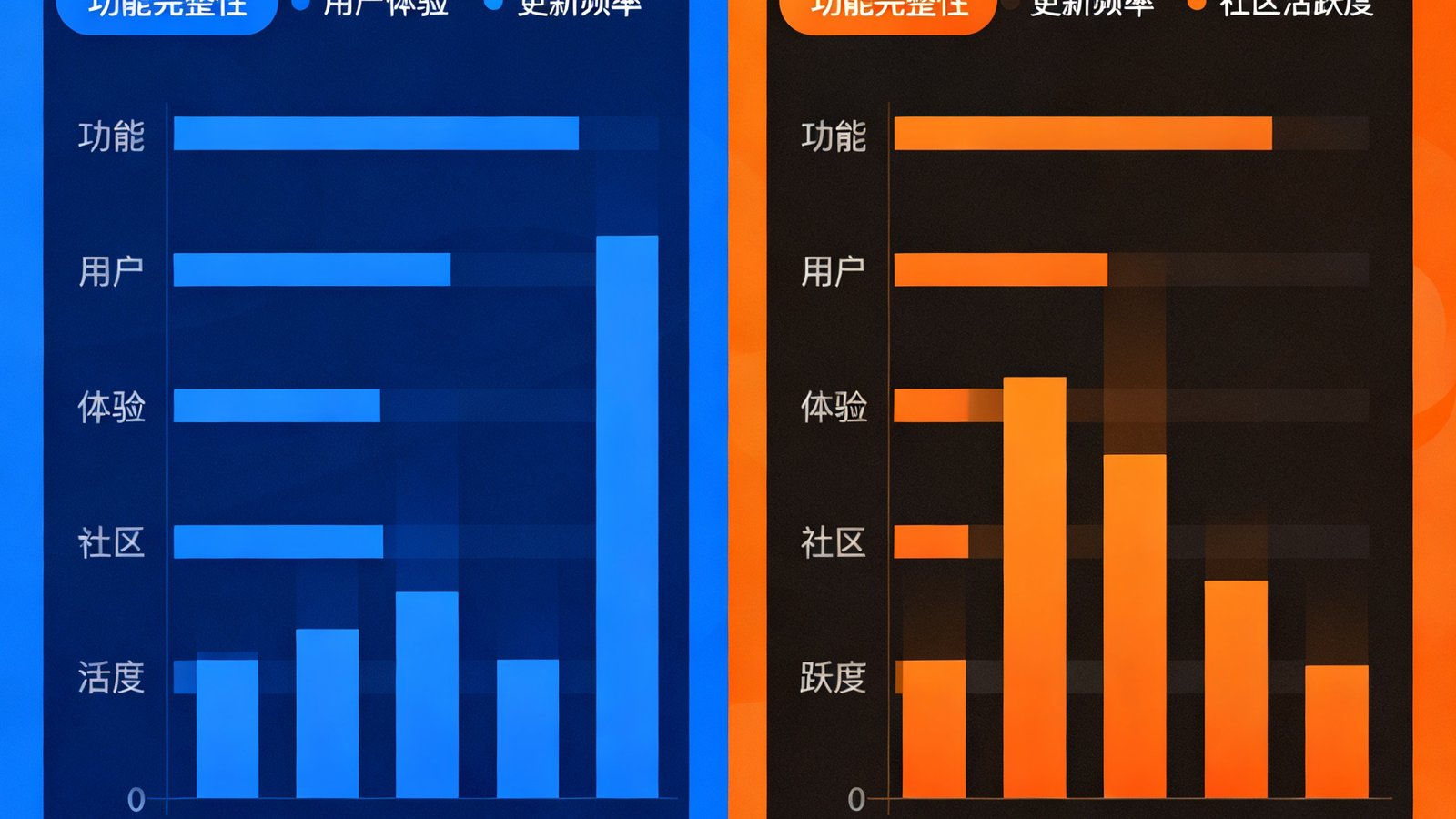满冠体育深度App评测界面对比，展示数据维度和用户评分